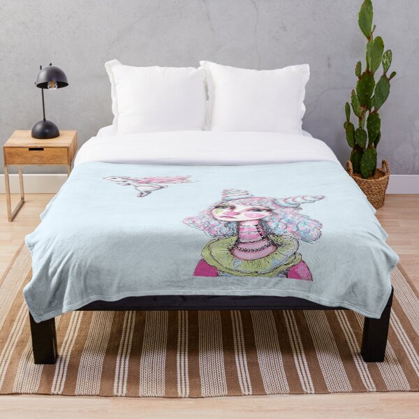 Sad Goodbye Throw Blanket