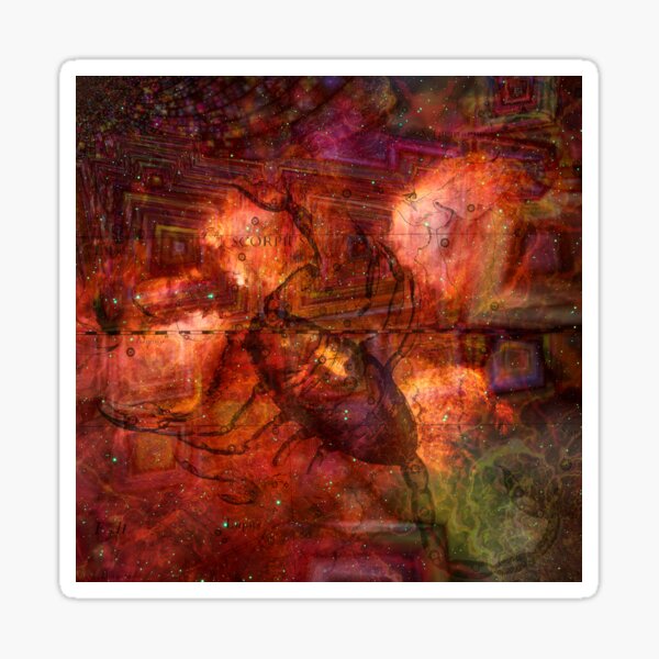When The Stars Are Right - The Cat's Paw Nebula in Scorpius Sticker