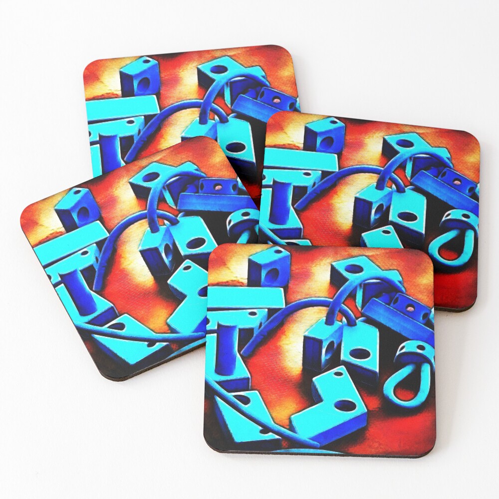 Item preview, Coasters (Set of 4) designed and sold by PictureNZ.