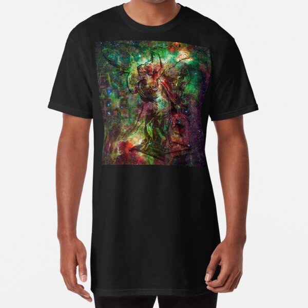 When The Stars Are Right - The Heart and Soul Nebulae in Cassiopeia Long T-Shirt