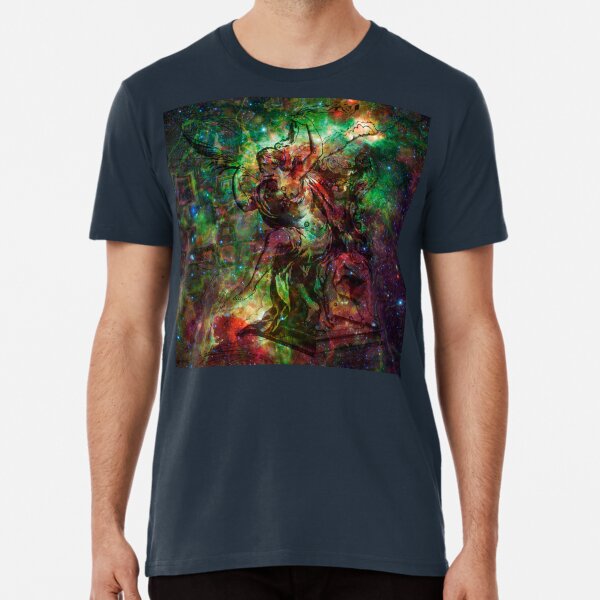 When The Stars Are Right - The Heart and Soul Nebulae in Cassiopeia Premium T-Shirt