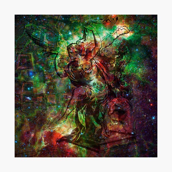 When The Stars Are Right - The Heart and Soul Nebulae in Cassiopeia Photographic Print