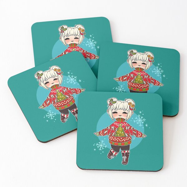 Item preview, Ugly Christmas Sweater Chibi designed and sold by heysoleilart.