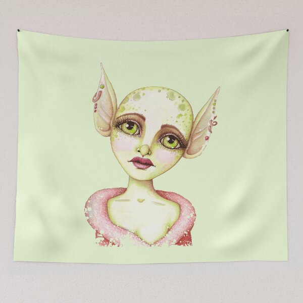 Item preview, Goblin Girl Wishes designed and sold by LittleMissTyne.