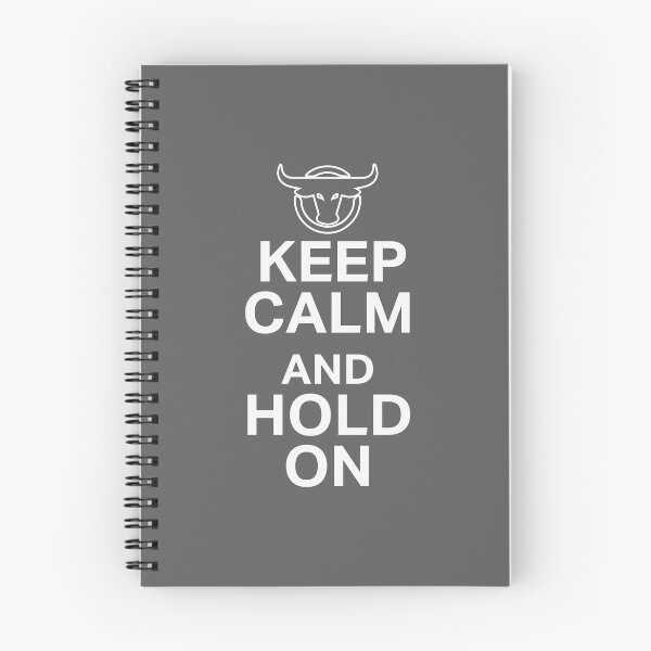 Item preview, Keep Calm Hold on Bull Riding Gift Design designed and sold by LGamble12345.