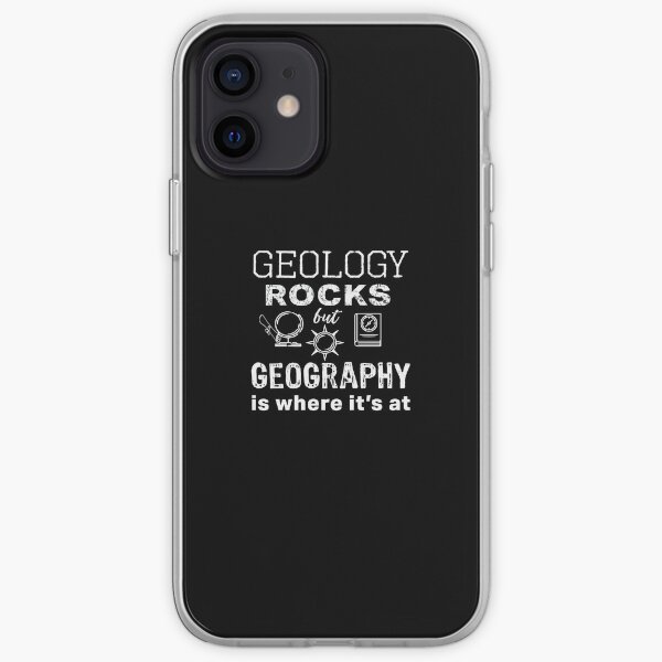 Top Fun Geology V Geography Gift Design iPhone Soft Case