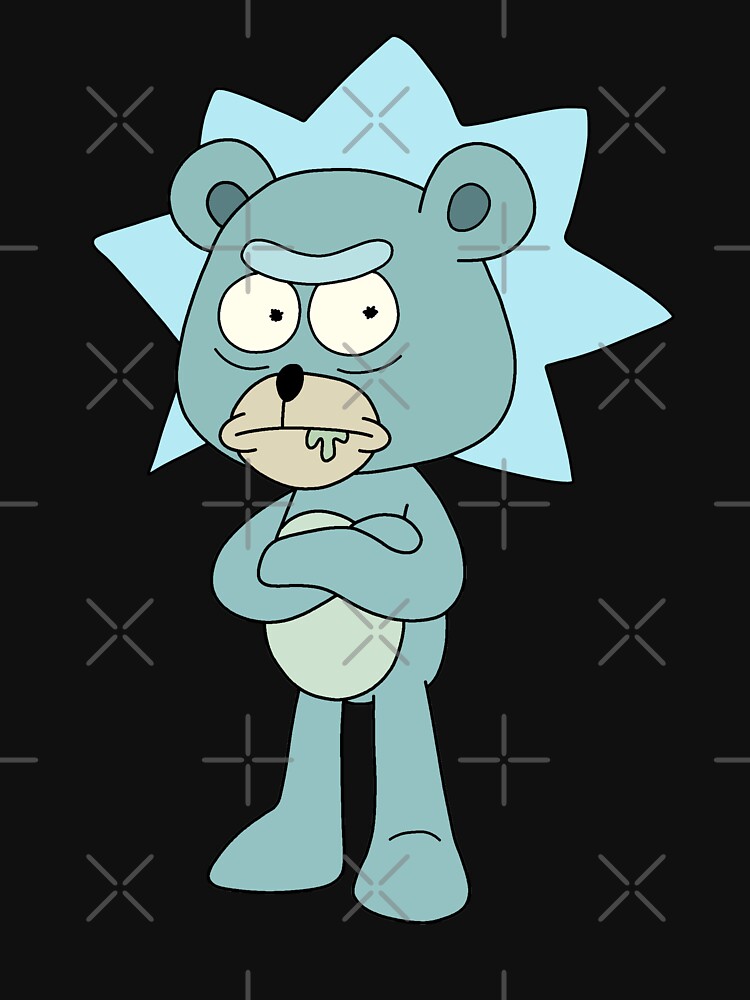 "Teddy Rick" Tshirt by ValentinaHramov Redbubble