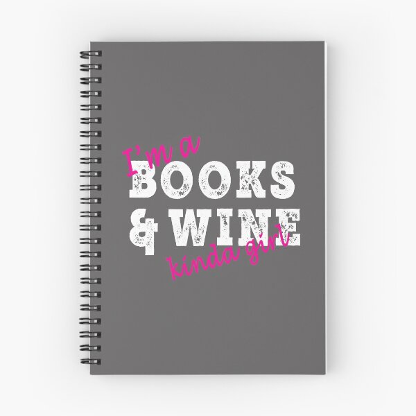 Item preview, Funny I'm a Books and wine kinda girl designed and sold by LGamble12345.