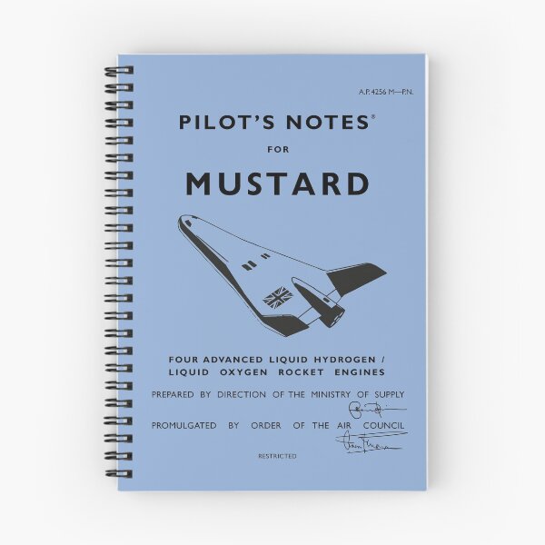 Item preview, Pilot's Notes for MUSTARD designed and sold by Project Cancelled.