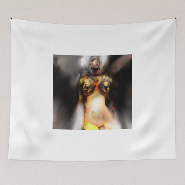 Item preview, Golden slumbers (Digital Female figure drawing.) designed and sold by Grant Wilson.