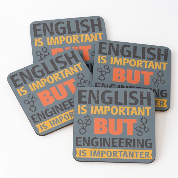 Item preview, English Is Important But Engineering is Importanter  designed and sold by d247.