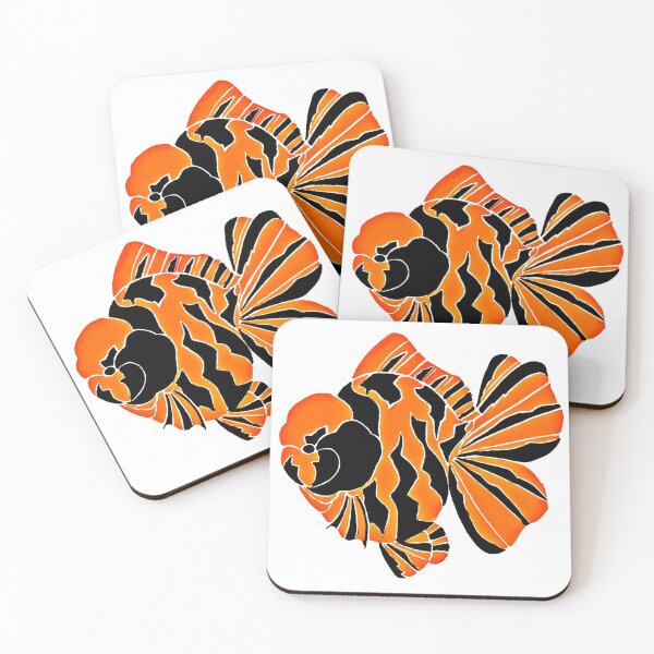 Item preview, Oranda Tiger Goldfish Logo designed and sold by Nosnah.