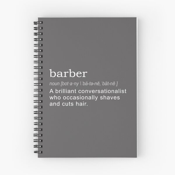 Item preview, Funny barber Gift Definition on dark designed and sold by LGamble12345.