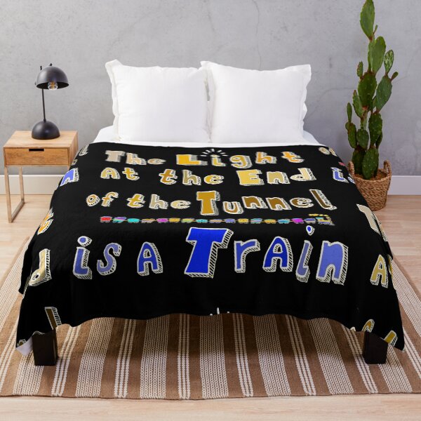 Item preview, Humorous Towel - Light at the End of the Tunnel designed and sold by Esprit-Mystique.