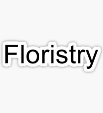 Floristry Sticker
