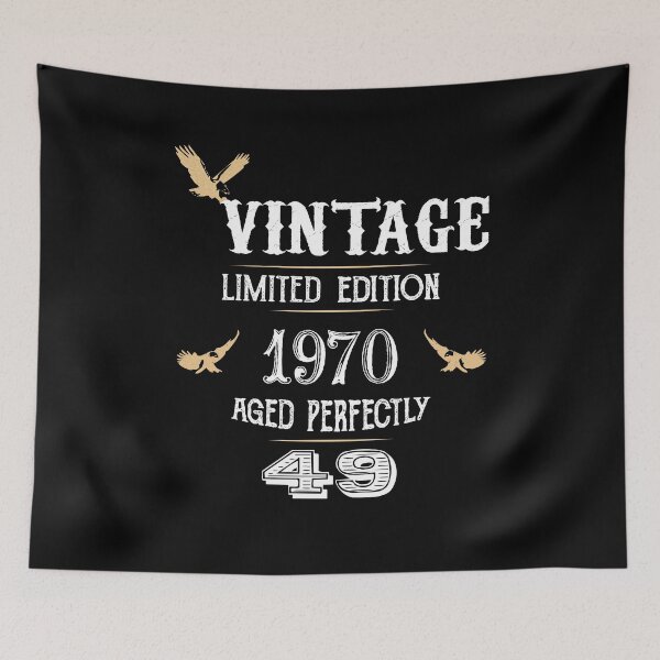 Item preview, Vintage 1970 - 49th Birthday Gift For Men designed and sold by nemo-shop.