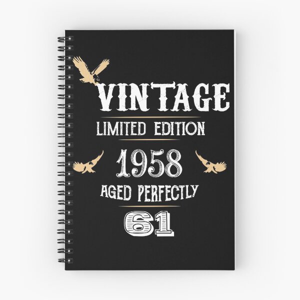 Item preview, Vintage 1958 - 61th Birthday Gift For Men designed and sold by nemo-shop.