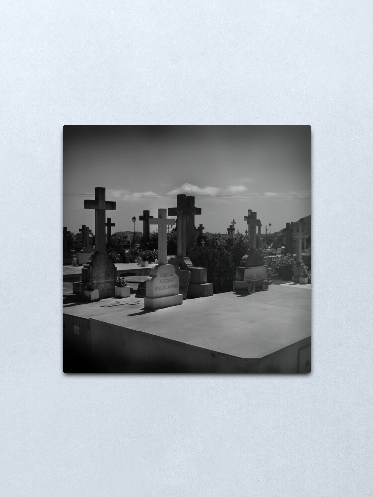 Alternate view of Spanish Graveyard Metal Print