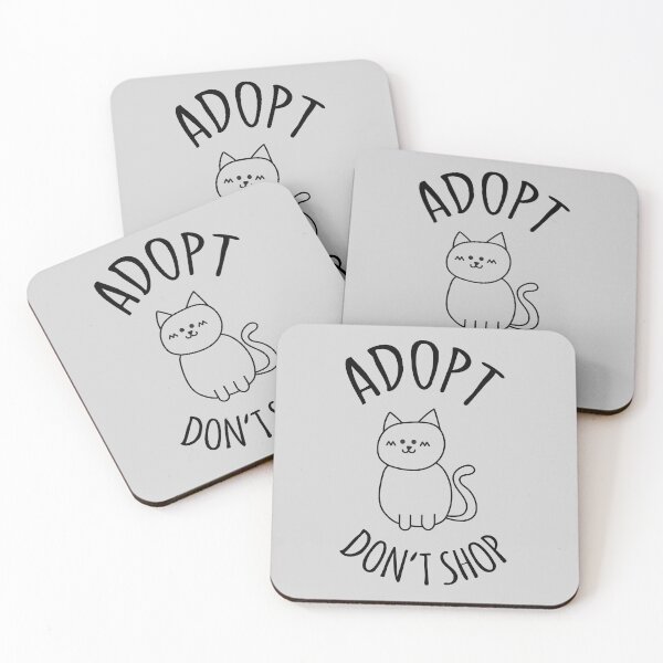 Item preview, ADOPT DON'T SHOP designed and sold by PetsandBeyond.