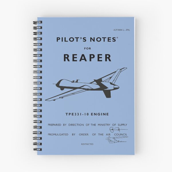 Item preview, Pilot's Notes for Reaper designed and sold by Project Cancelled.