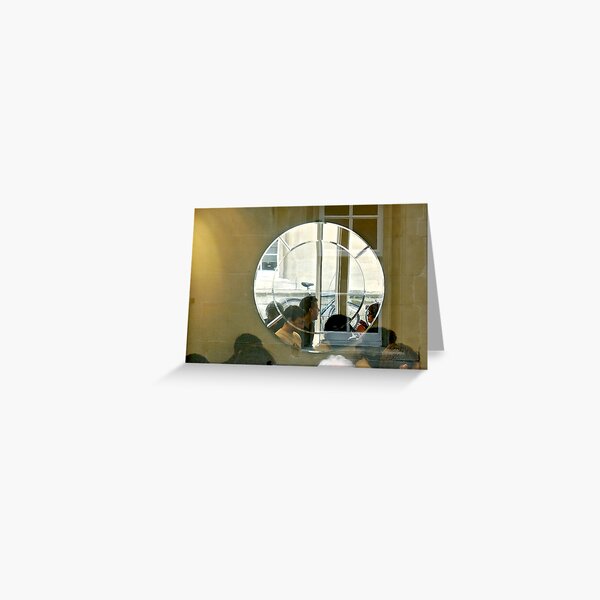oxford café society Greeting Card