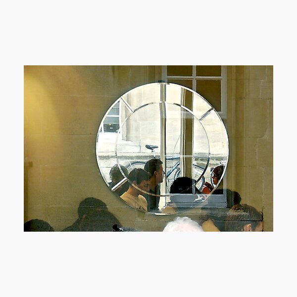 oxford café society Photographic Print