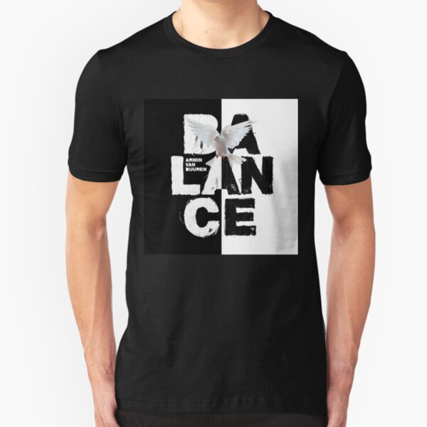 armin van buuren balance tour 2019 2020 album nyeribu Slim Fit T-Shirt