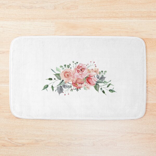 Item preview, Pink Roses Watercolor Bouquet designed and sold by junkydotcom.