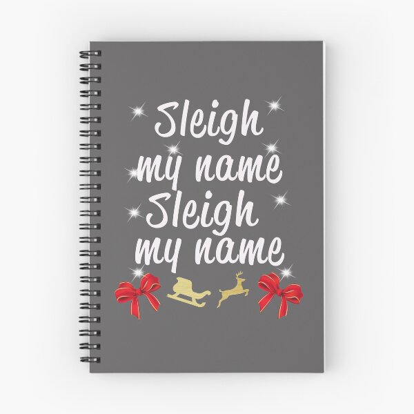 Item preview, Funny Christmas gift sleigh my name designed and sold by LGamble12345.