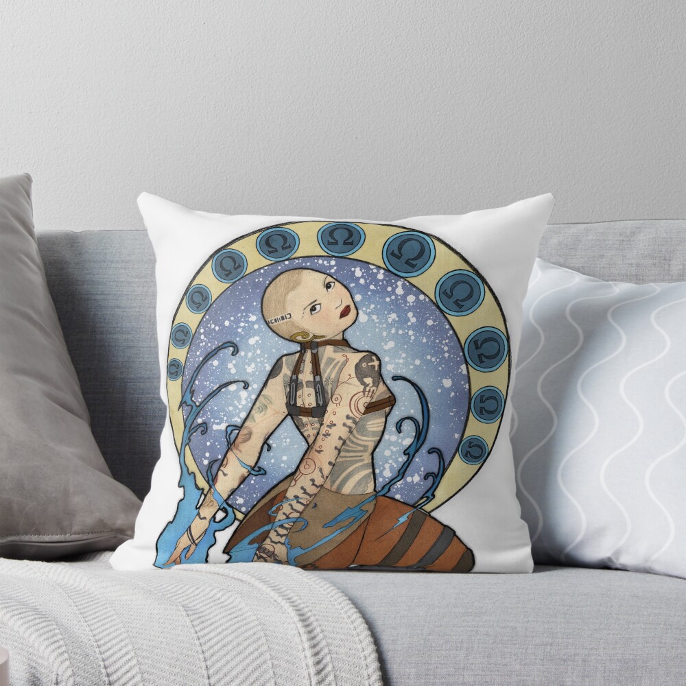 Item preview, Throw Pillow designed and sold by RhiMcCullough.