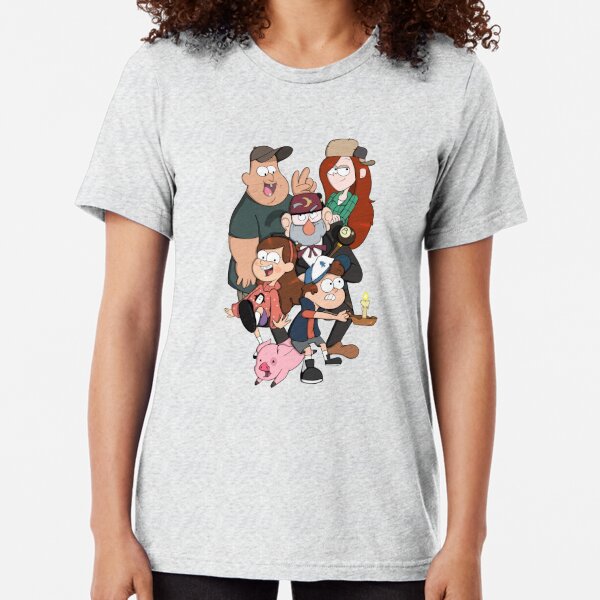 Gravity Falls Theme T Shirts Redbubble - gravity falls remix roblox