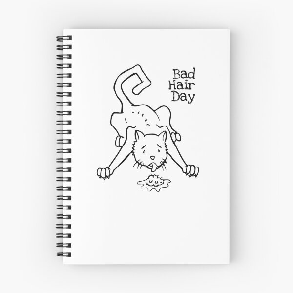 Item preview, Rude Cat Puking Bad Hair Day by Rude Cats Fan Gifts designed and sold by oberdoofus.