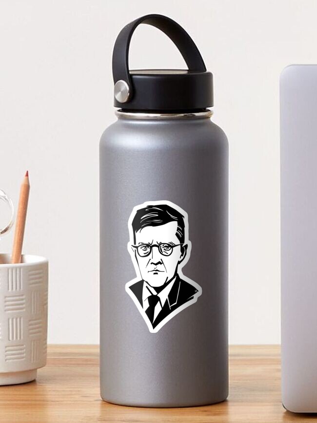 Thumbnail 1 of 3, Sticker, Shostakovich designed and sold by irinaivanova.