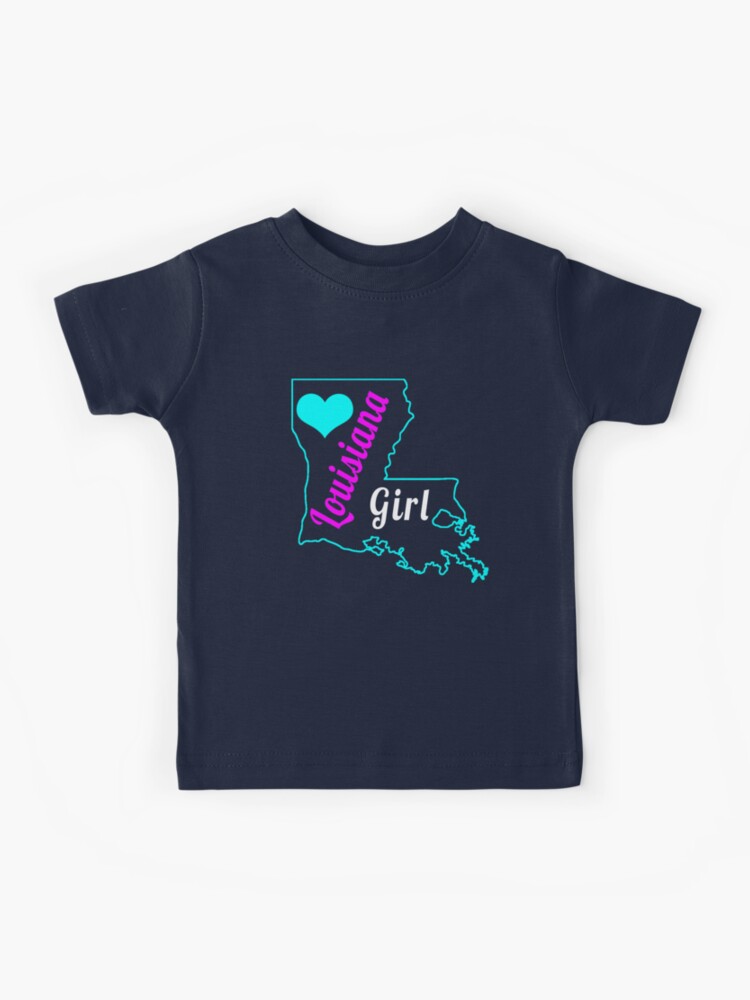 Cute Louisiana Girl for state lover Essential T-Shirt for Sale by  LGamble12345