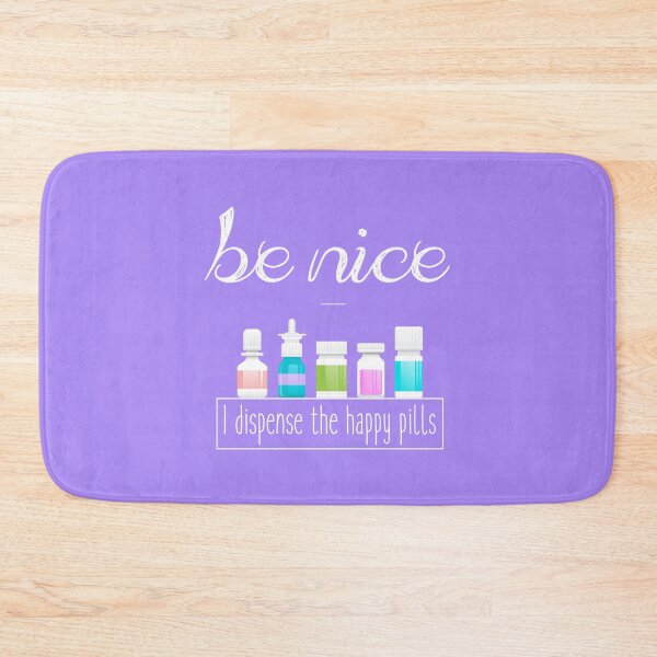 Item preview, Be Nice - I Dispense The Happy Pills - Cool Nurse Medical Design designed and sold by overstyle.