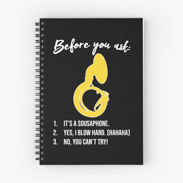 Aperçu de l'œuvre Sousaphone - BEFORE YOU ASK - Funny Sousaphone Gift, fanfare, fanfare créée et vendue par HEJAshirts.