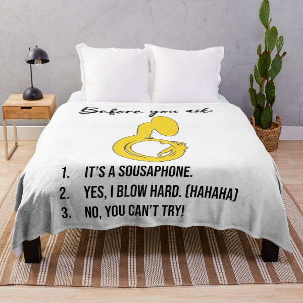 Item preview, Sousaphone - BEFORE YOU ASK - Funny Sousaphone Gift, marching band, brass band designed and sold by HEJAshirts.