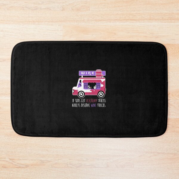 Item preview, If Kids Get Ice Cream Trucks Adults Deserve Wine Trucks - Wine Lover designed and sold by Superhero Gear.
