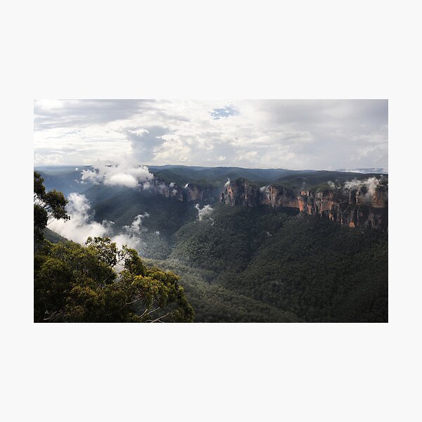 Grose Valley from Anvil Rock NSW Australia Photographic Print