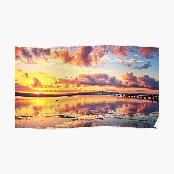 Sunset colours. Poster