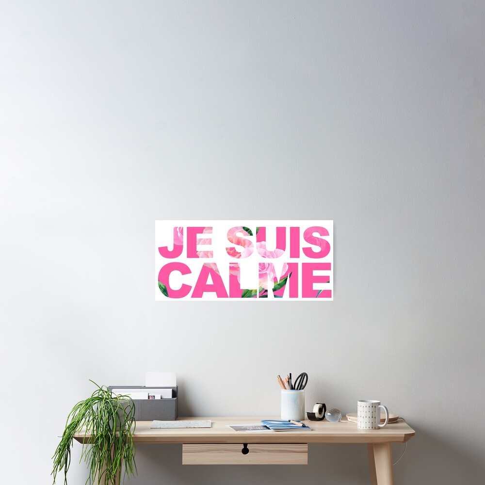 "JE SUIS CALME - TAYLOR SWIFT" Poster for Sale by RayxStuff | Redbubble