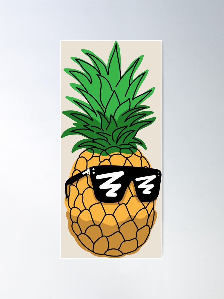 SSZ Pineapple Betty’s poster fposter,large,wall_texture,