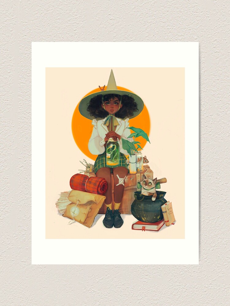 Alternate view of witch scout Art Print