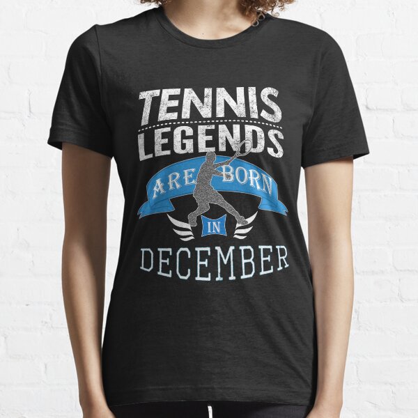 Item preview, Tennis legends are born in December for boys designed and sold by LGamble12345.