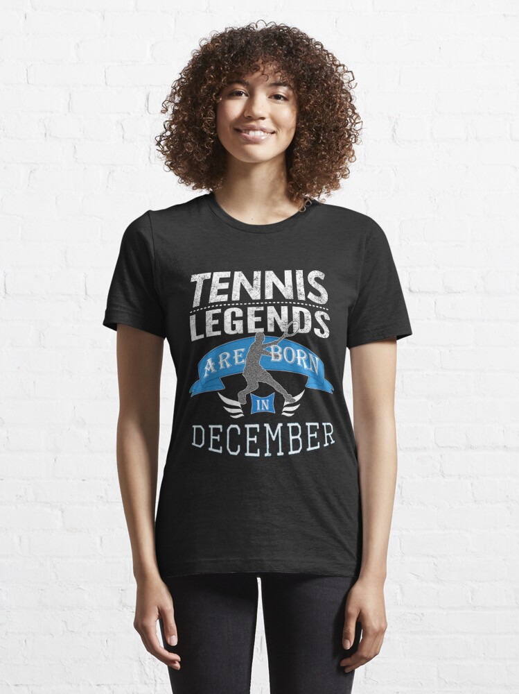 Tennis legends are born in December for boys Essential T Shirt