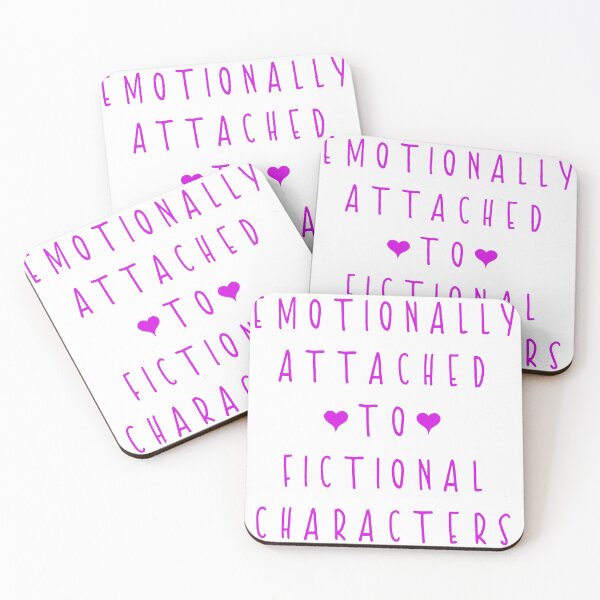 Item preview, Emotionally Attached to Fictional Characters designed and sold by SerpentSkyArts.