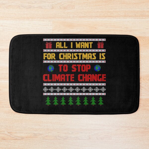 Item preview, Stop climate change - UGLY CHRISTMAS designed and sold by kailukask.