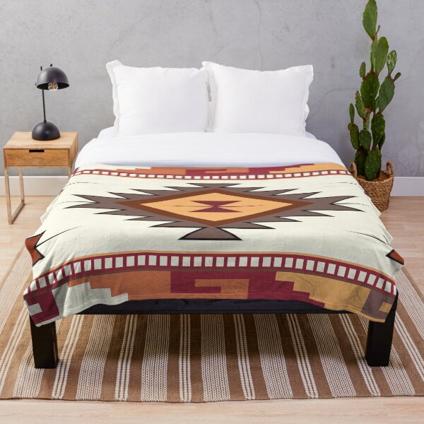 American Native Pattern No. 60 Throw Blanket