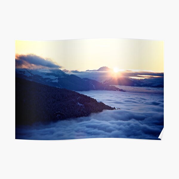 Sunset Inversion Poster