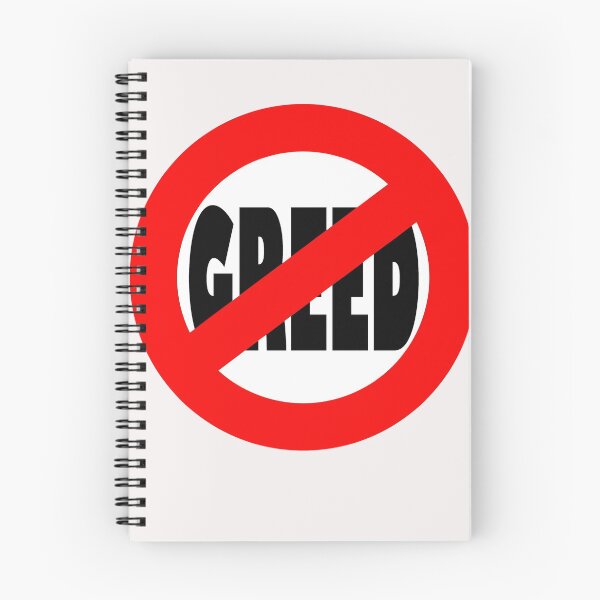 Item preview, Stop Greed designed and sold by Colin Bentham.